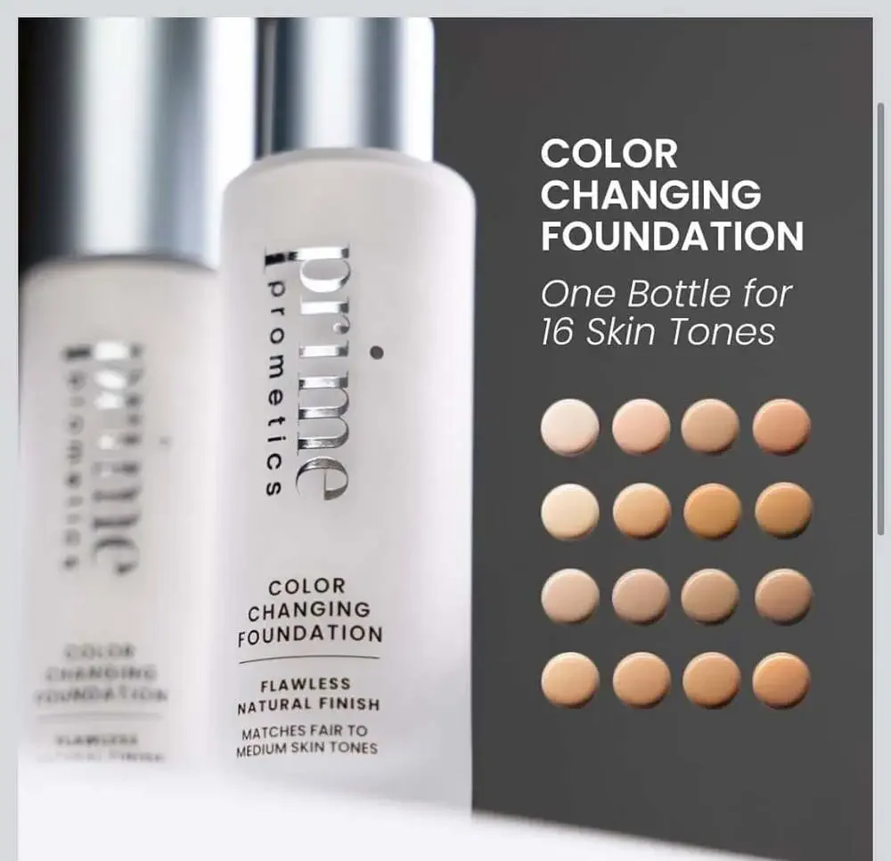 Color Changing Foundation